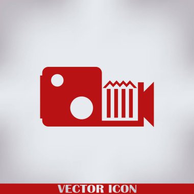 video kamera web vektör simgesi