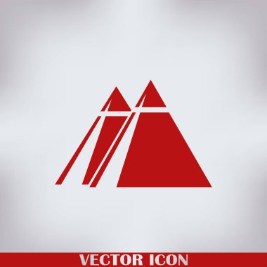 Tüm görme göz piramit sembolü. Yeni dünya düzeni.