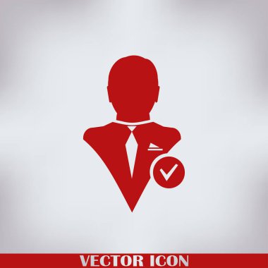 arkadaş simgesi ekle. Vektör Eps 10