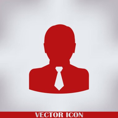 Adam vektör web simgesi