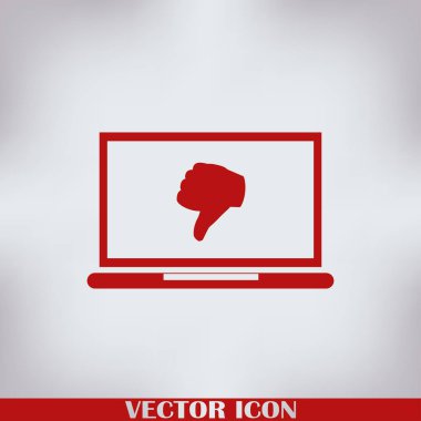 Aksine dizüstü el işaretiyle