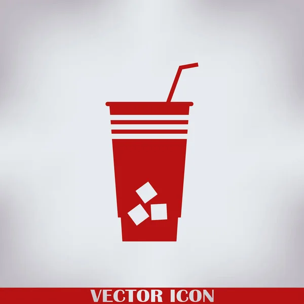 Cocktail Symbol Isoliert Auf Dem Hintergrund Modernes Flaches Piktogramm — Stockvektor