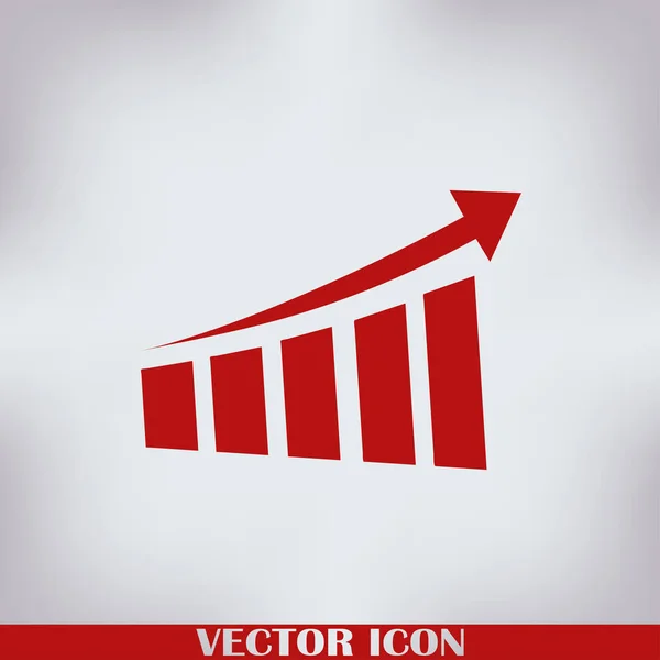 Graphik Symbol Trendigen Flachen Stil Vektorillustration Eps10 — Stockvektor