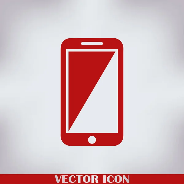 Perfectly Detailed Modern Smart Phone Isolation Vector — Stock Vector