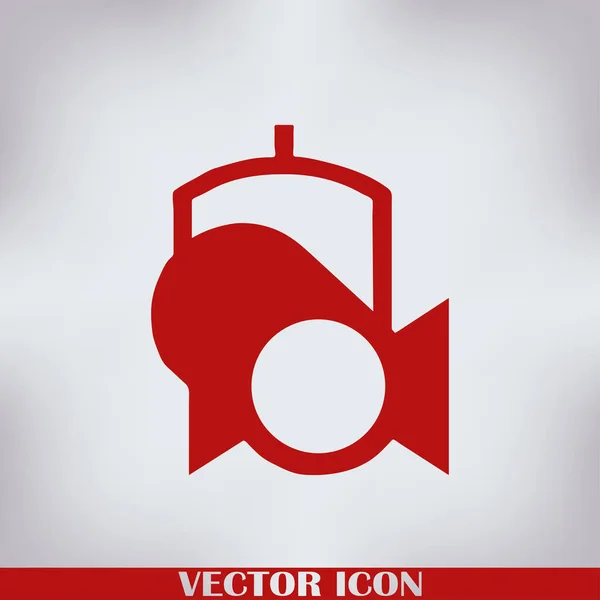 Vektor Spotlight Web Icon — Stock vektor