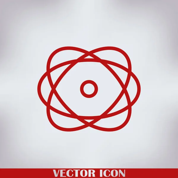 Molekül Symbol Vektorillustration — Stockvektor