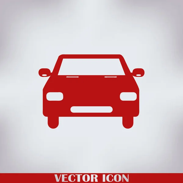 Vector Carro Plano Ícone — Vetor de Stock