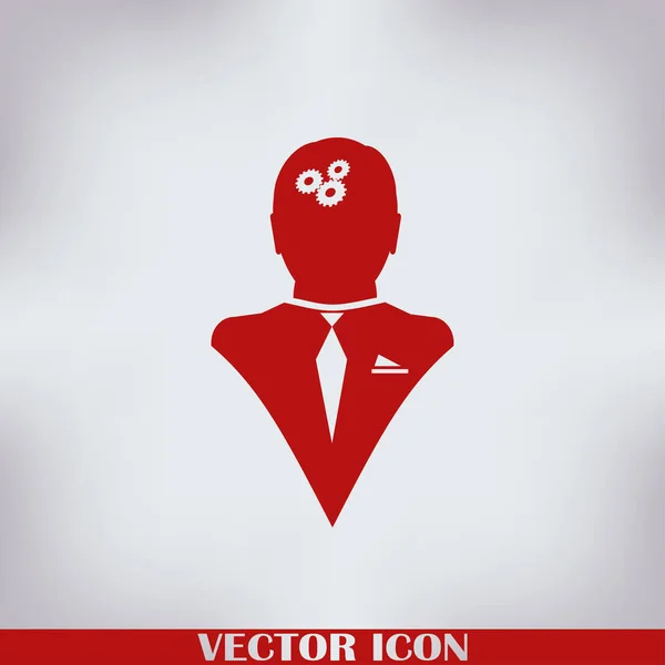 Engranaje Icono Principal — Vector de stock