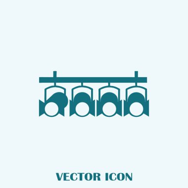 Vektör spot web simgesi