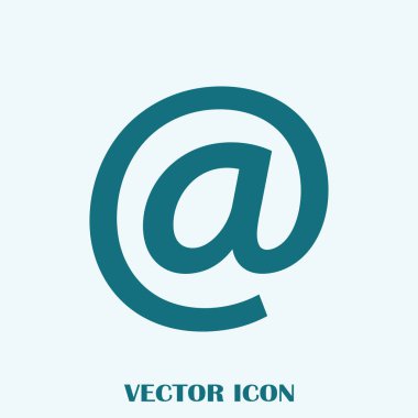 E-posta işareti web simgesi