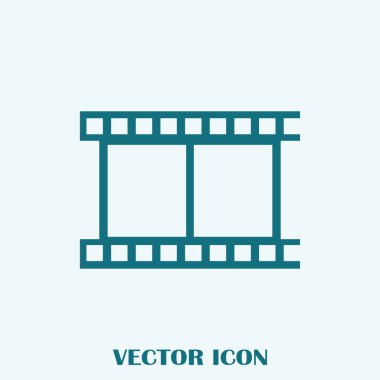 video simgesi, vektör illüstrasyonu