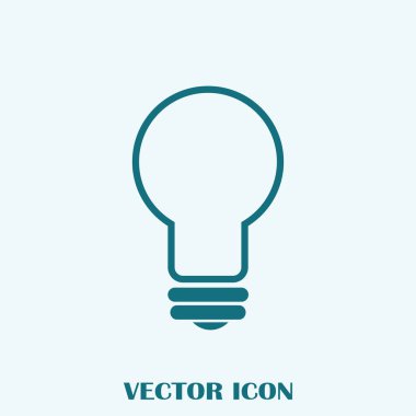 Lamba simge düz vektör