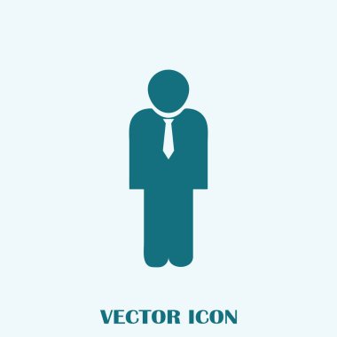 Adam vektör web simgesi