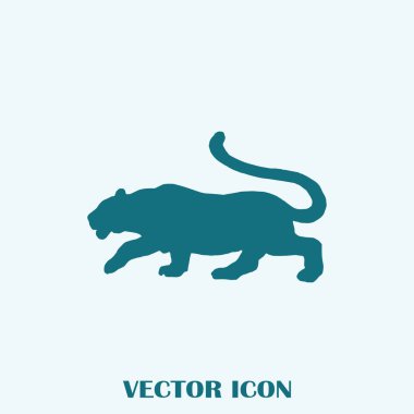 Kabile kaplan vektör dövme atlamak