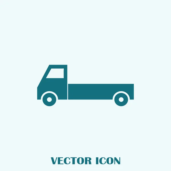 Levering Vector Platte Pictogram — Stockvector