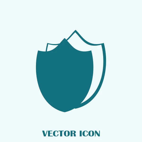 Icône Bande Vectorielle Bouclier — Image vectorielle
