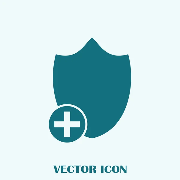 Shield Vector Web Icon — Stock Vector