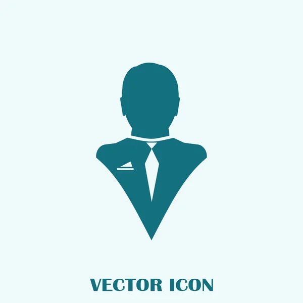 Hombre Vector Icono Web — Vector de stock