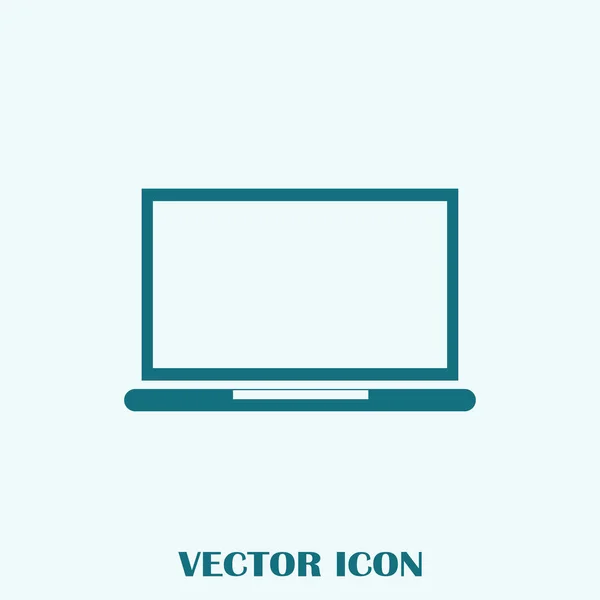 Ein Laptop Bildschirm Mit Populärem Design Kann Mit Benutzerdefinierten Bildern — Stockvektor