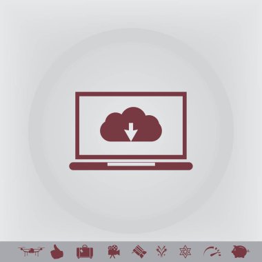 Dizüstü bilgisayar ve veri bulut