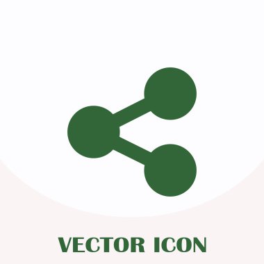 Atom vektör web simgesi