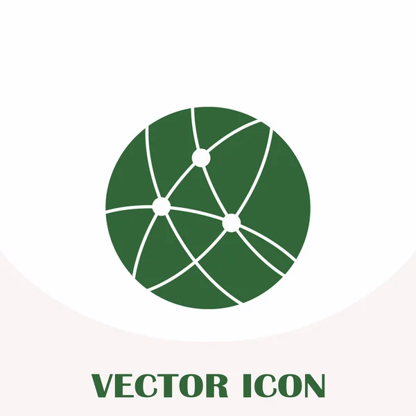 Ikon web vektor situs web - Stok Vektor
