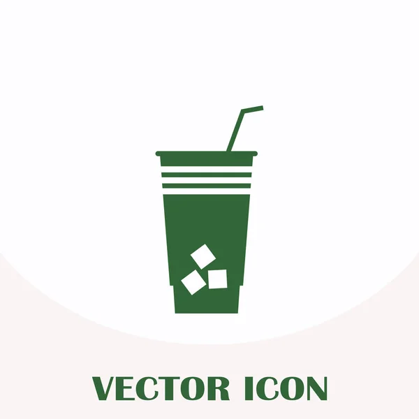 Cóctel vector web icono — Archivo Imágenes Vectoriales