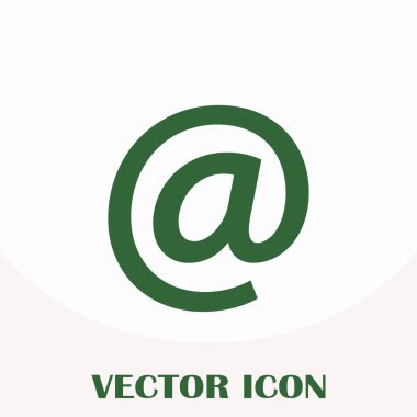 e-posta siyah simgesi. teknolojik altyapı