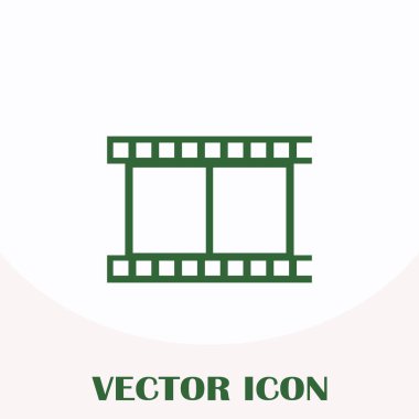 video simgesi, vektör illüstrasyonu