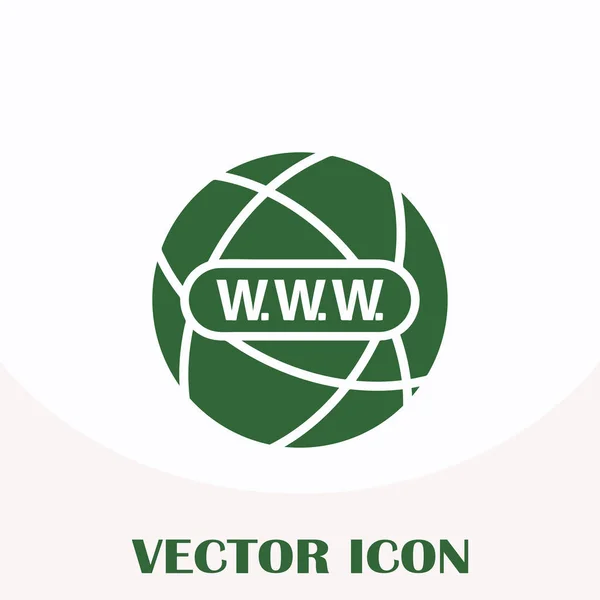 Ikon web vektor situs web - Stok Vektor