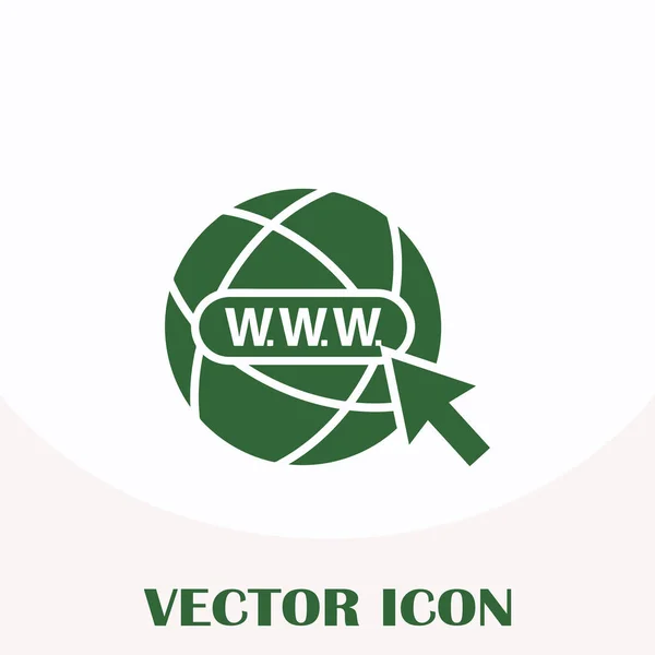 Strona WWW ikona — Wektor stockowy