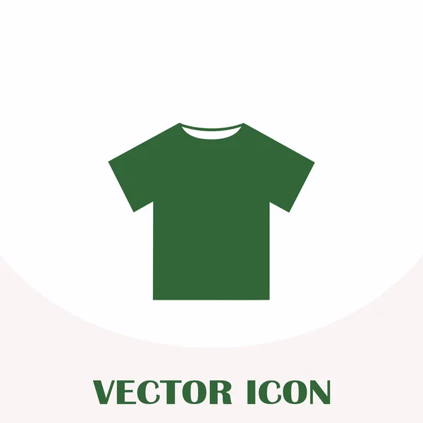Camiseta web Icono Vector . — Vector de stock