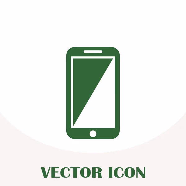 Téléphone web vecteur icône — Image vectorielle