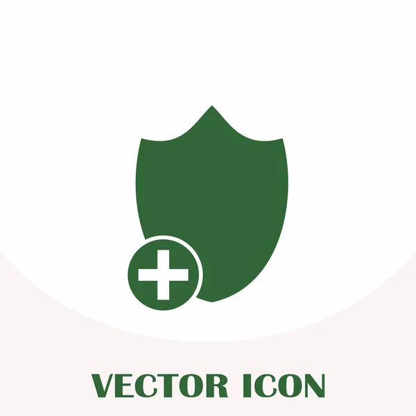 Schild-Vektor-Websymbol — Stockvektor