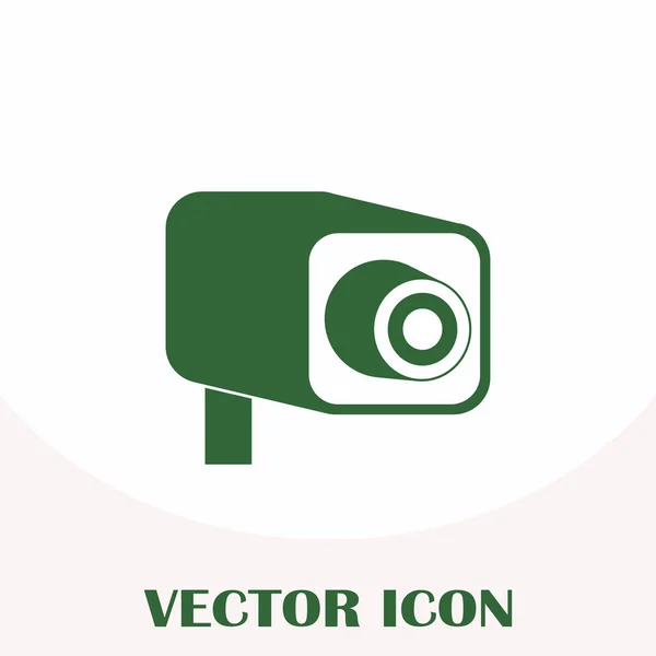 Icône web caméra vidéo — Image vectorielle