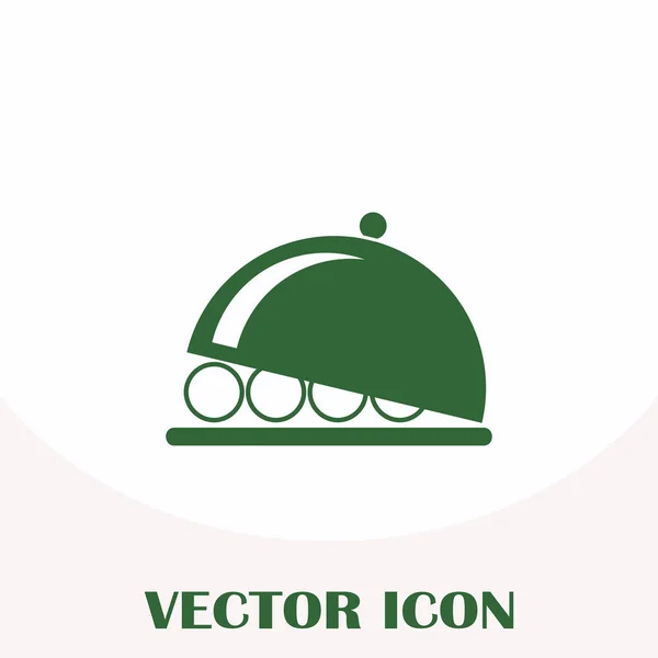 Ilustração do vetor do ícone da bandeja . — Vetor de Stock