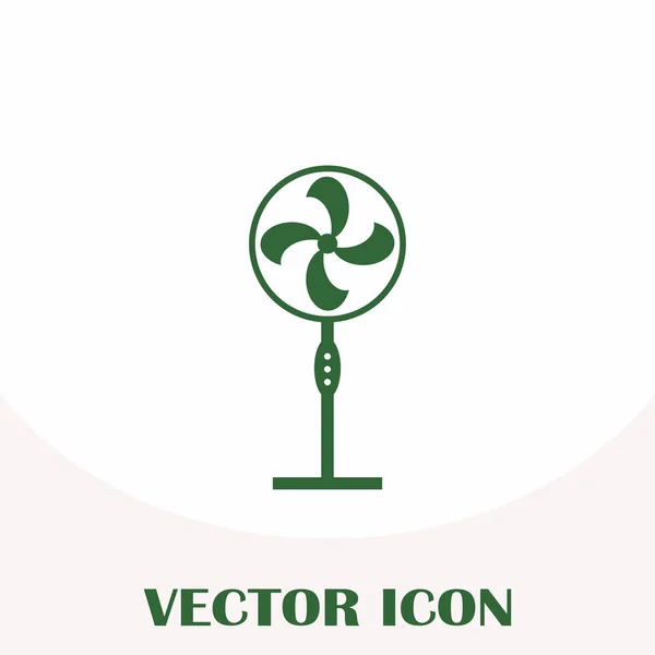Ícone de ventilação. Ventilador de ar ou símbolo de ventilador. Ilustração vetorial — Vetor de Stock