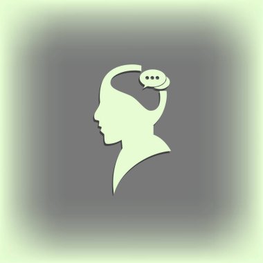 Kağıt insanlar kabarcık hoparlör