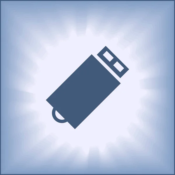 USB schicht toer pictogram vector. — Stockvector