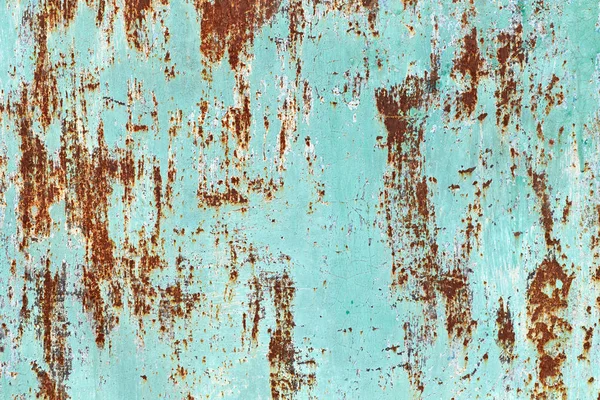 Rusty Metal Background Cracks Grunge Texture Texture Colored Rusty Metal — Stock Photo, Image