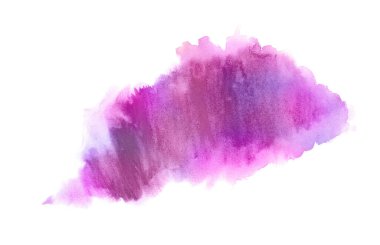 Açık arkaplanda soyut suluboya. Renkler kağıda sıçrıyor. El yapımı..