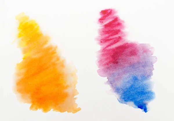 Αφηρημένη Ακουαρέλα Φόντο Φωτός Χρωματικές Πιτσιλιές Χαρτί Χειροποίητο — Φωτογραφία Αρχείου