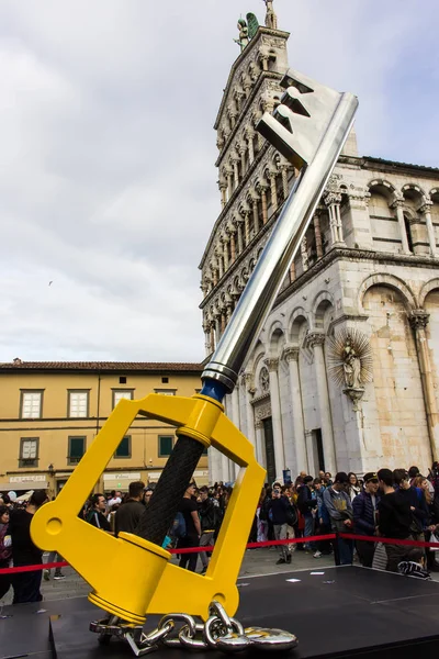 Lucca Itália Novembro 2018 Lucca Comics Games 2018 Belo Centro — Fotografia de Stock