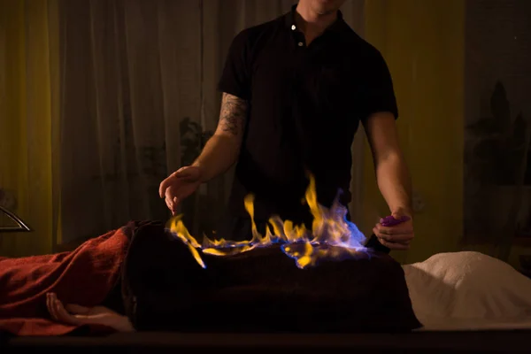 Chinese fire massage and therapy