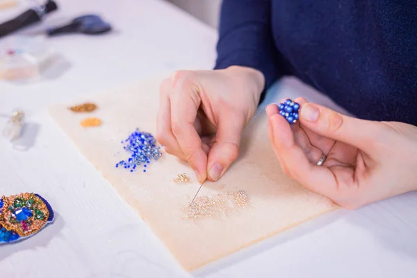 Tasarımcı yapımı el yapımı eardrop