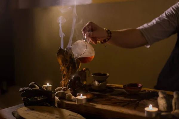 Ceremonia tradicional del té chino —  Fotos de Stock