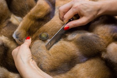 Penye kürk manto terzi