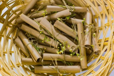 Kraft kağıt notları