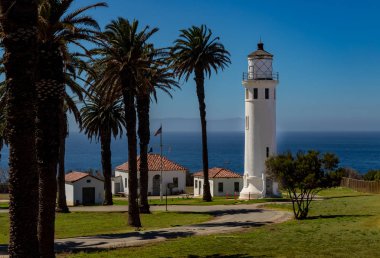 Point Vicente Lighthouse is a lighthouse in California, US, in Rancho Palos Verdes, north of Los Angeles Harbor, California.The lighthouse is listed on the National Register of Historic Places clipart