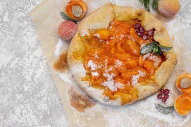 Yaz vejetaryen gıda, yaz meyve lezzetli pasta